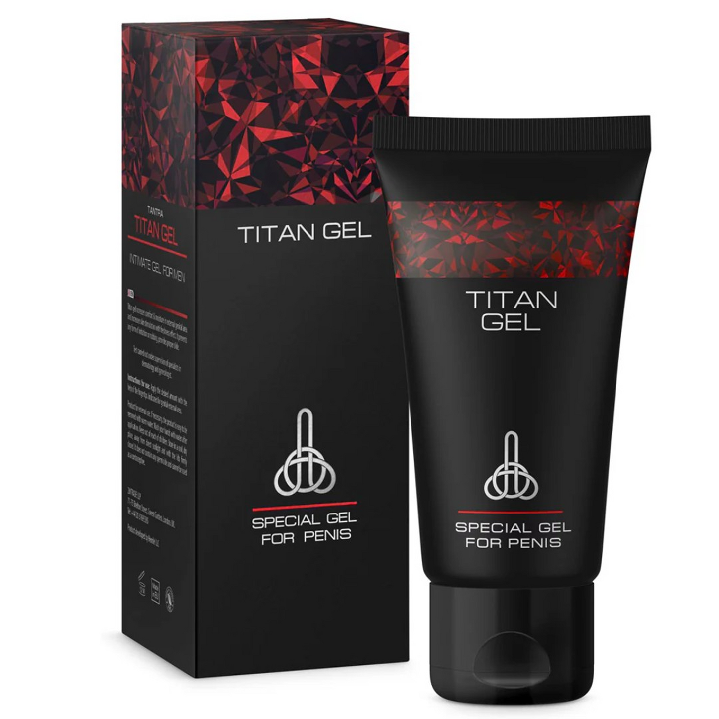 Titan Gel Penis Enlargement Cream 45ml - Made in Russia