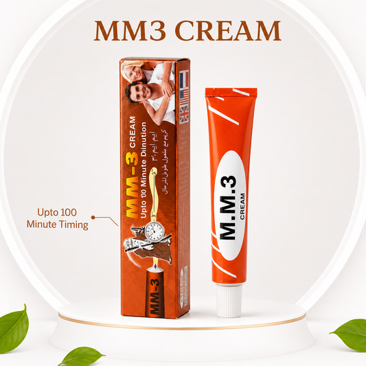 MM3 Timing Delay Cream – Long Lasting Performance Cream for Men