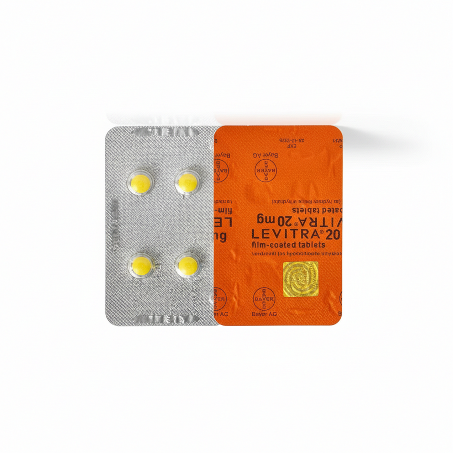 levitra 20mg tablet - 4 Tablet