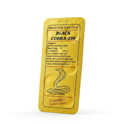 Black Cobra 250 - 100mg (5's Strip)