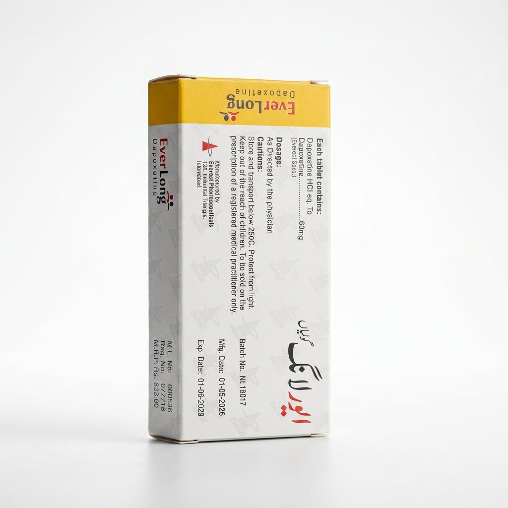 Everlong 60mg Dapoxetine  