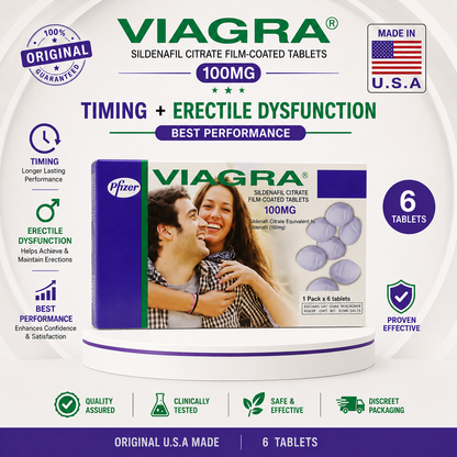 Viagra 100 mg ( 6 tablet ) Original