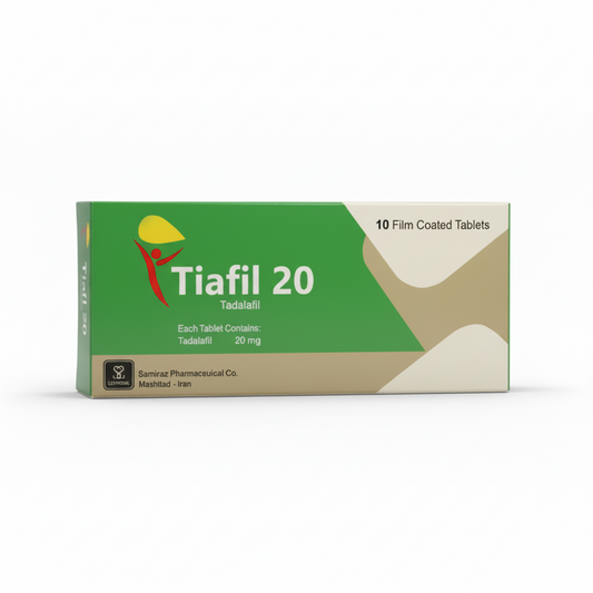 Tiafil 20 - Made in Iran ( 5 Tablet )