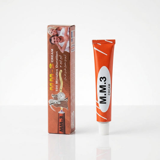 MM3 Timing Delay Cream – Long Lasting Performance Cream for Men